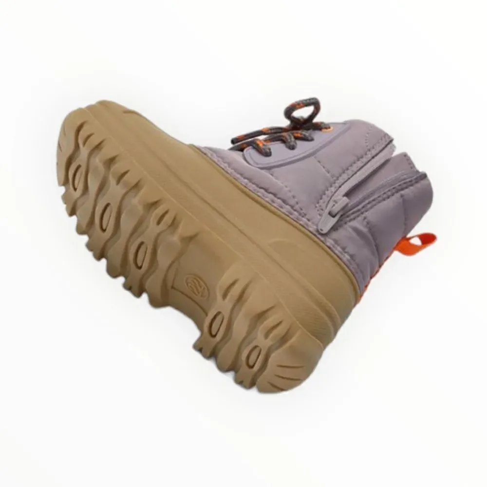 ZARA Kids | Mauve | TOPSTITCHED HIKING BOOTS